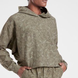 Athleta Cropped Hoodie